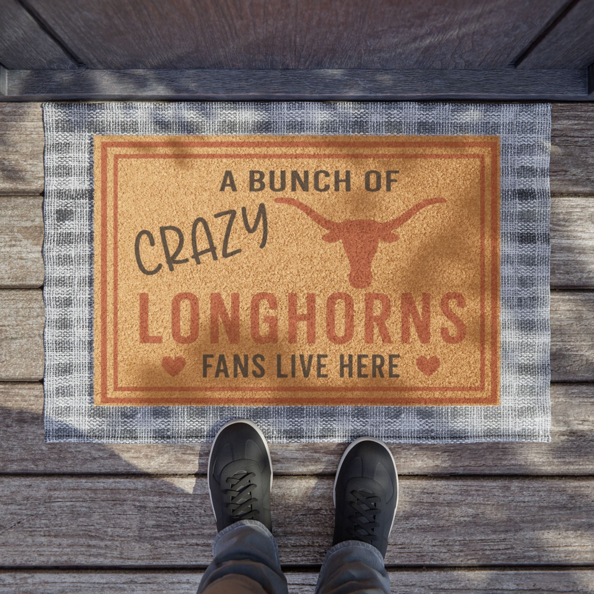 Crazy Bunch of Longhorns - Team Welcome Mat