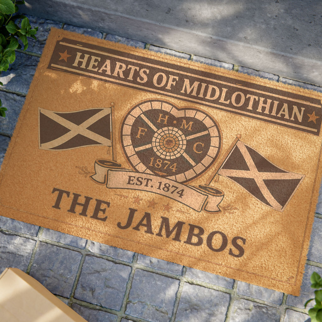 Hearts of Midlothian Doormat — The Jambos Welcome Mat
