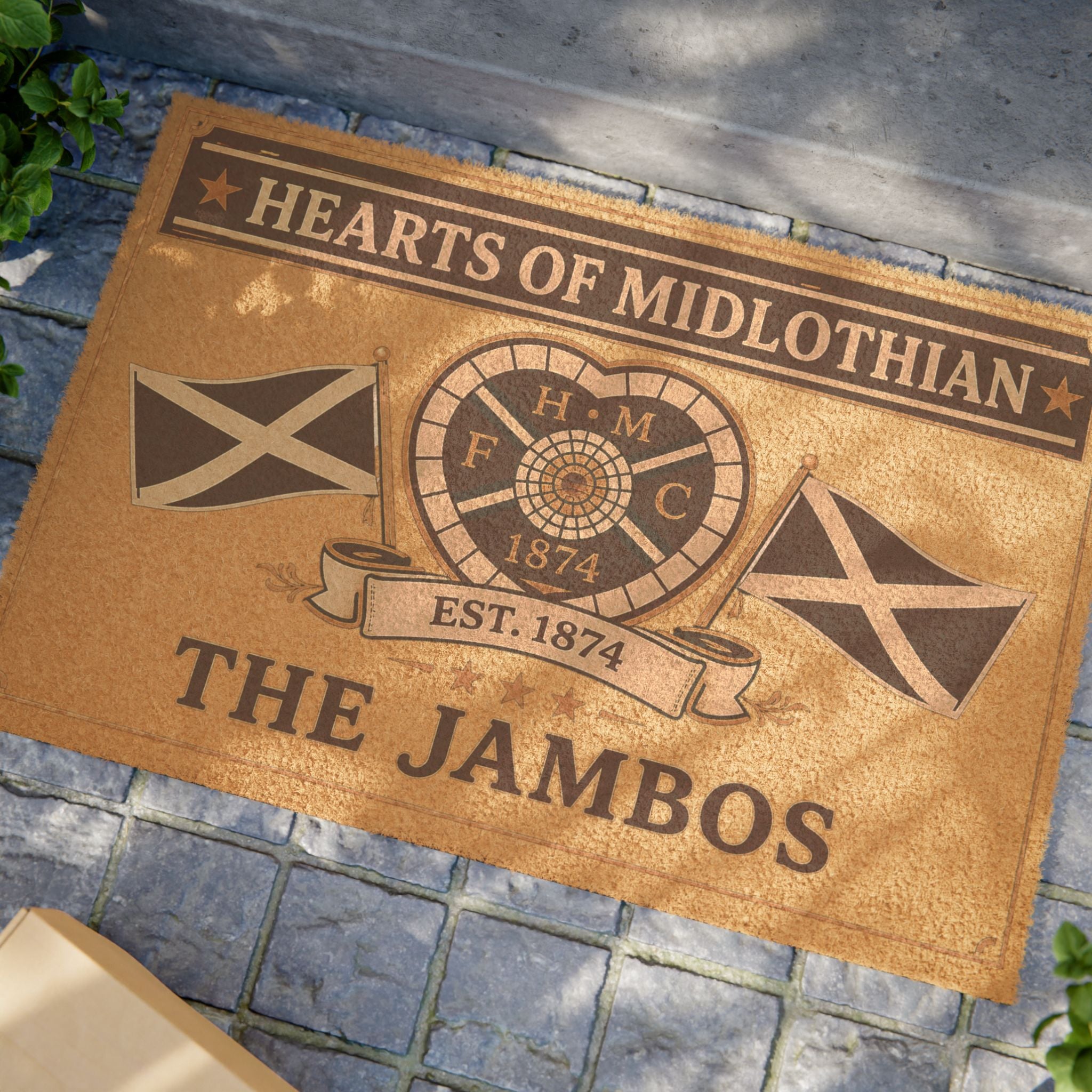 Hearts of Midlothian Doormat — The Jambos Welcome Mat
