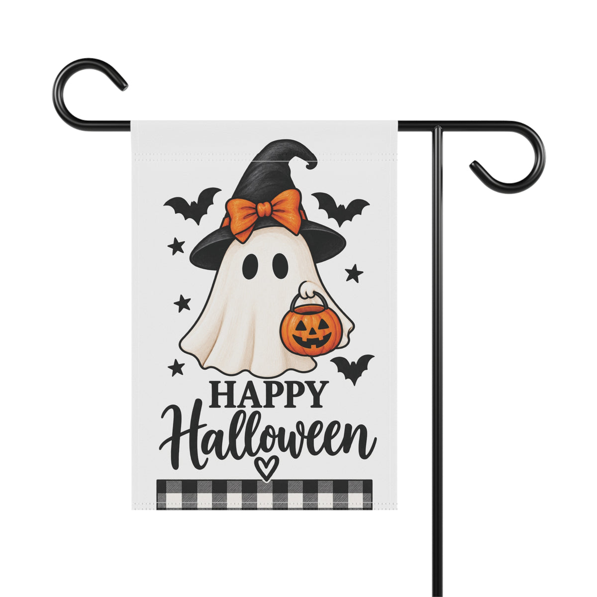 Halloween Ghost Garden Flag Pumpkin Ghost