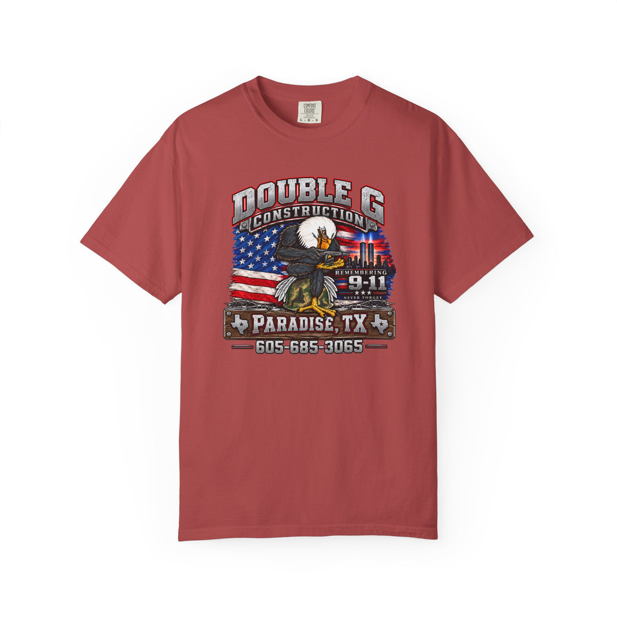 Double G Construction 911 T-Shirt Tribute