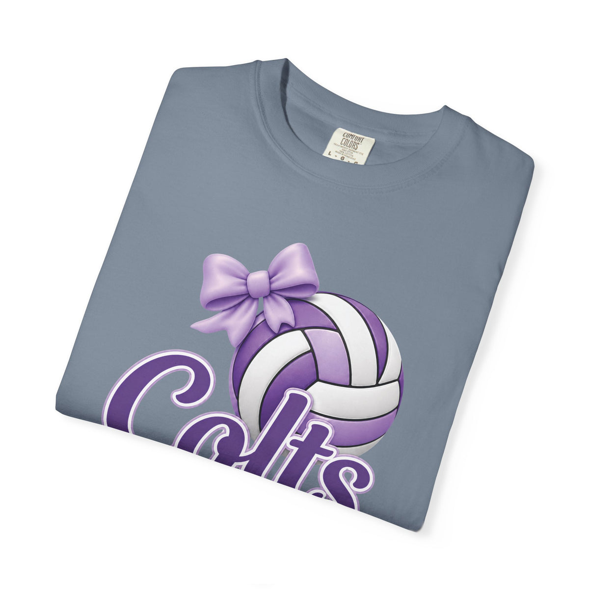 Colts Volleyball Purple Tee