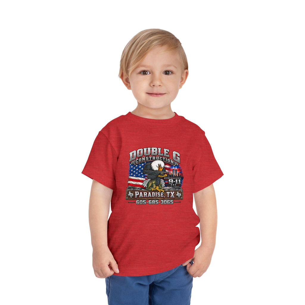Double G Construction 9 11 Tribute Toddler Tee