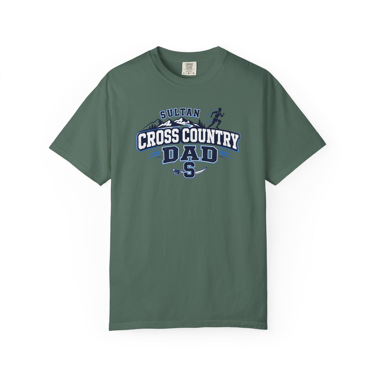 Cross Country Dad TShirt Sultan High School Running Team Tee