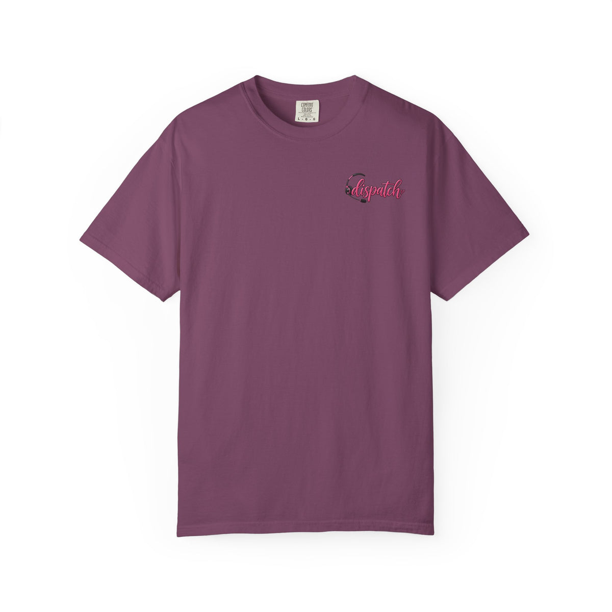 911 Dispatch Pink Ribbon T‑Shirt — Breast Cancer Awareness Dispatcher Tee