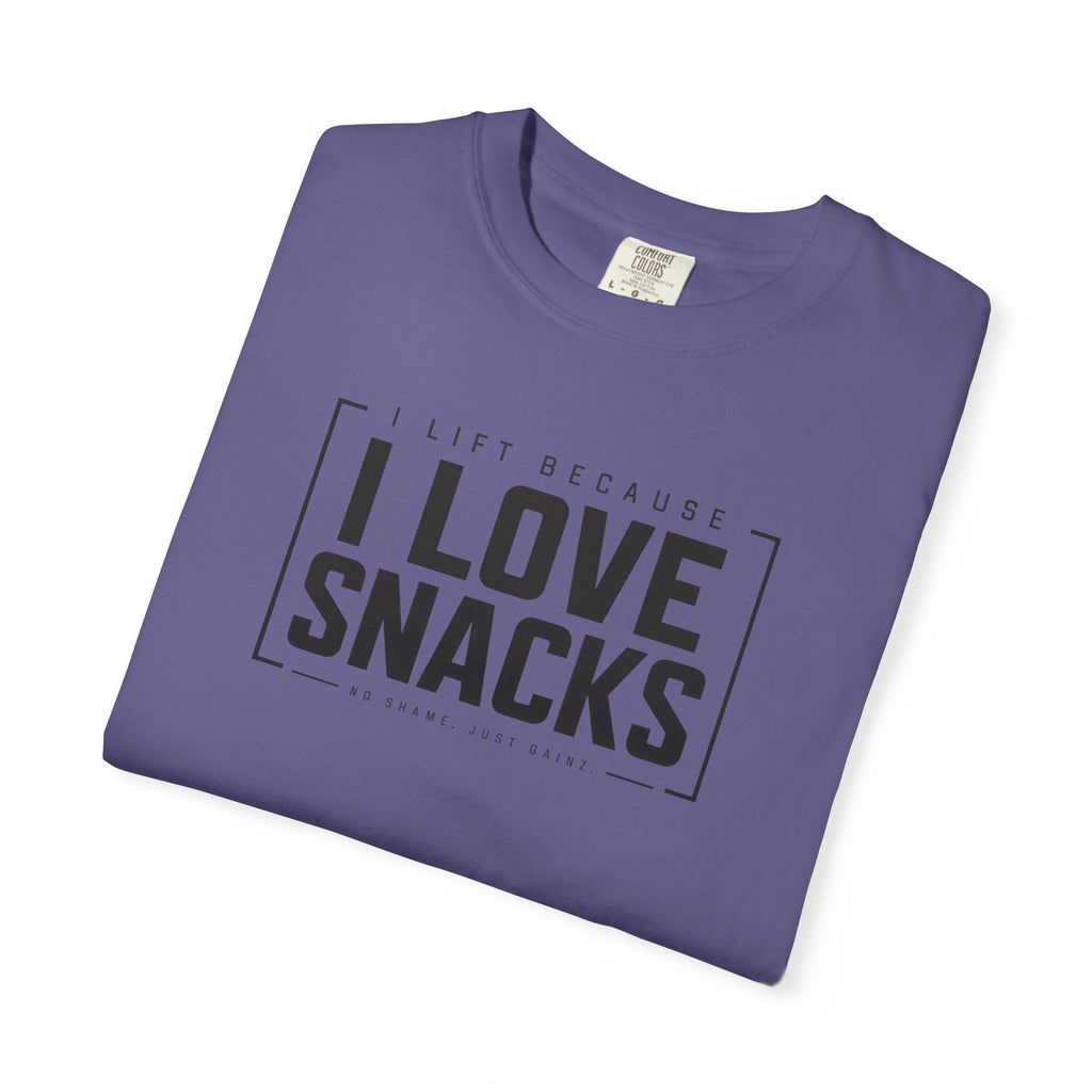 I Lift Because I Love Snacks TShirt