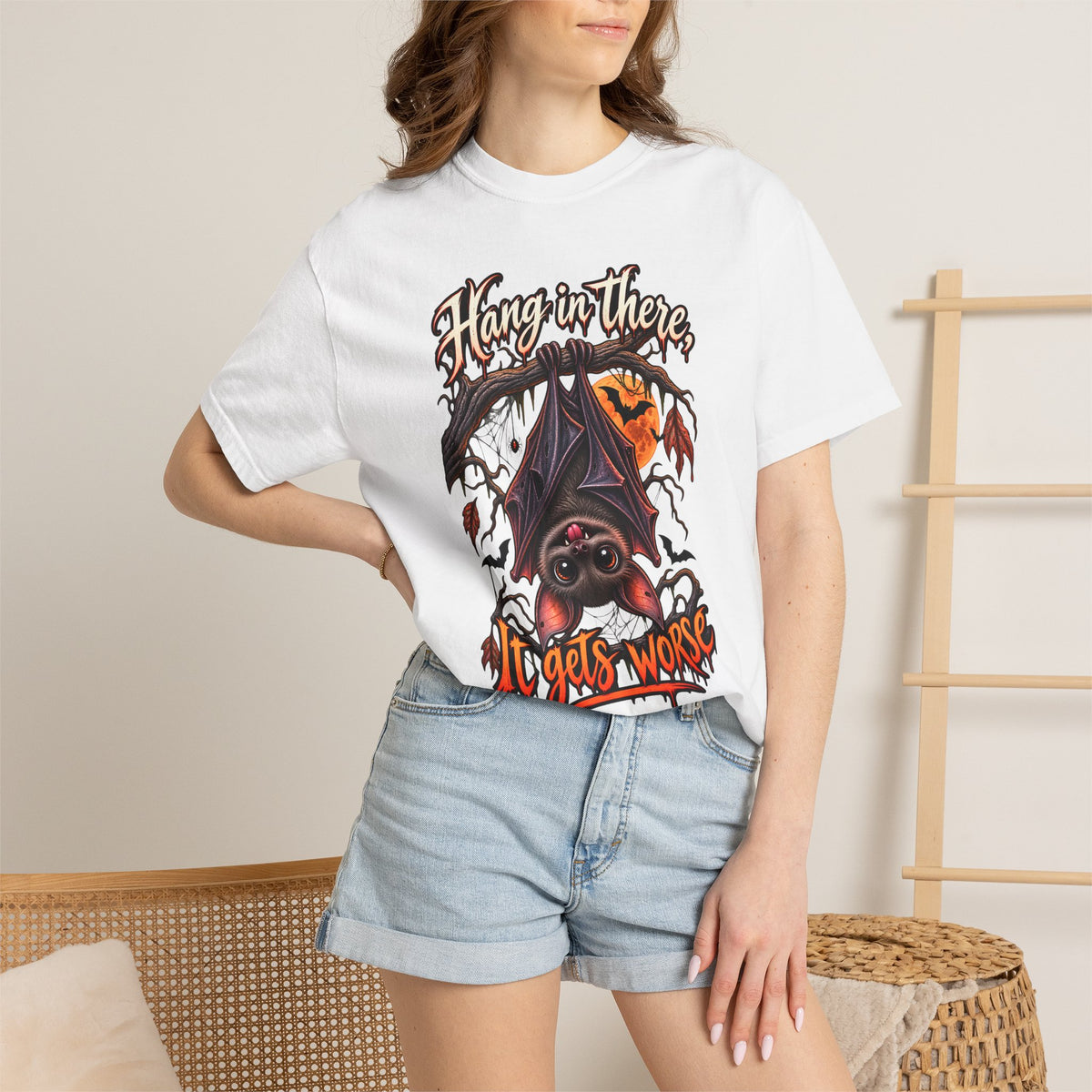 Hang In There It Gets Worse Tee