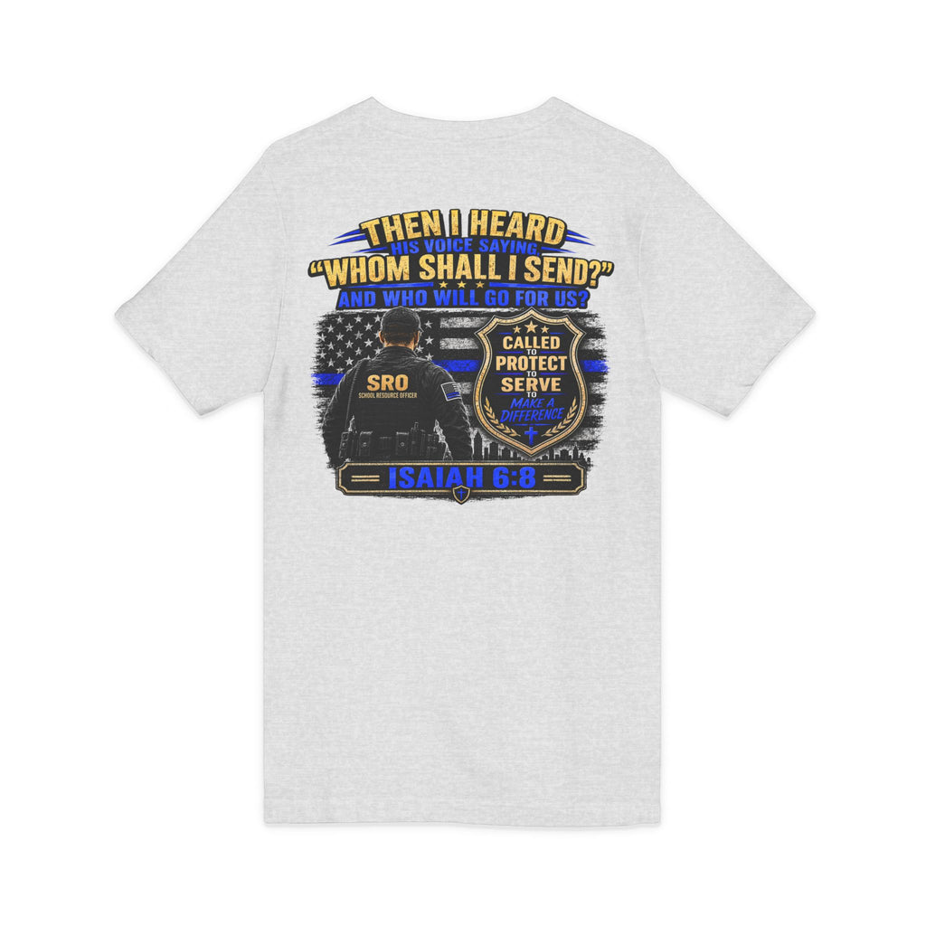 SPOUSE SRO V-Neck Tee — "Called to Protect"