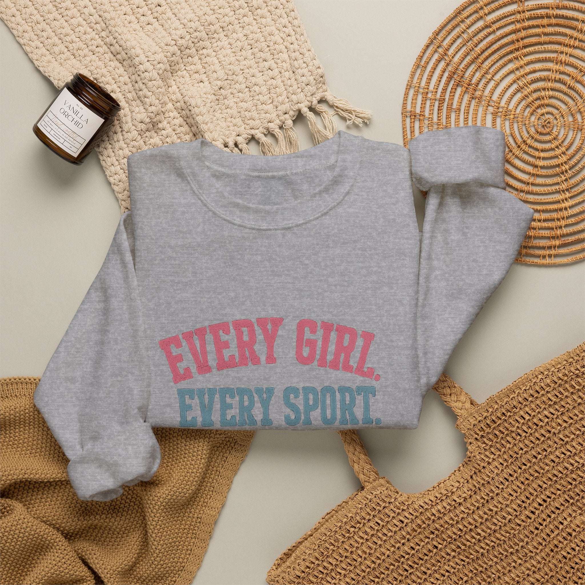 Stand Together™ Unisex Crewneck Sweatshirt | Every Girl. Every Sport. Every Opportunity.