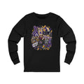 Game Day Football Long Sleeve Tee Team Spirit Collage