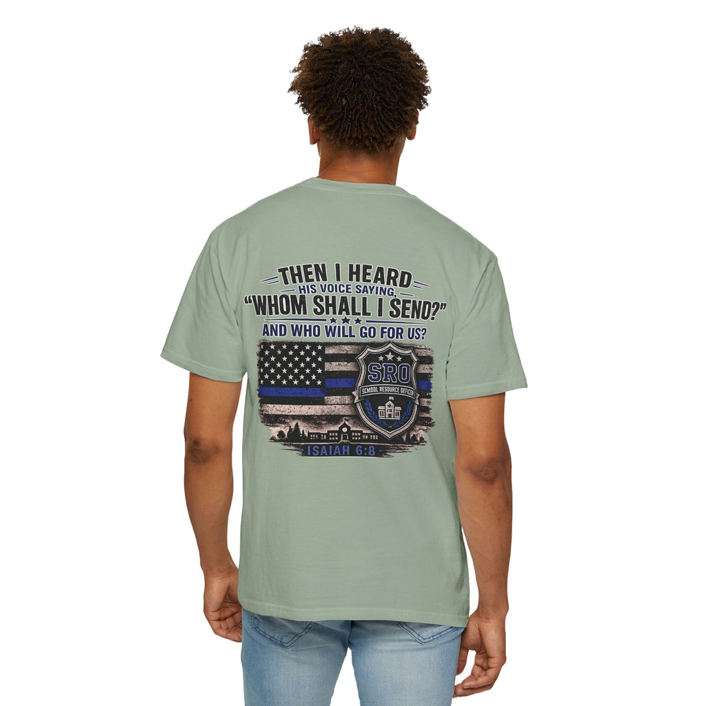 School Resource Officer Tribute T-Shirt — "SRO"