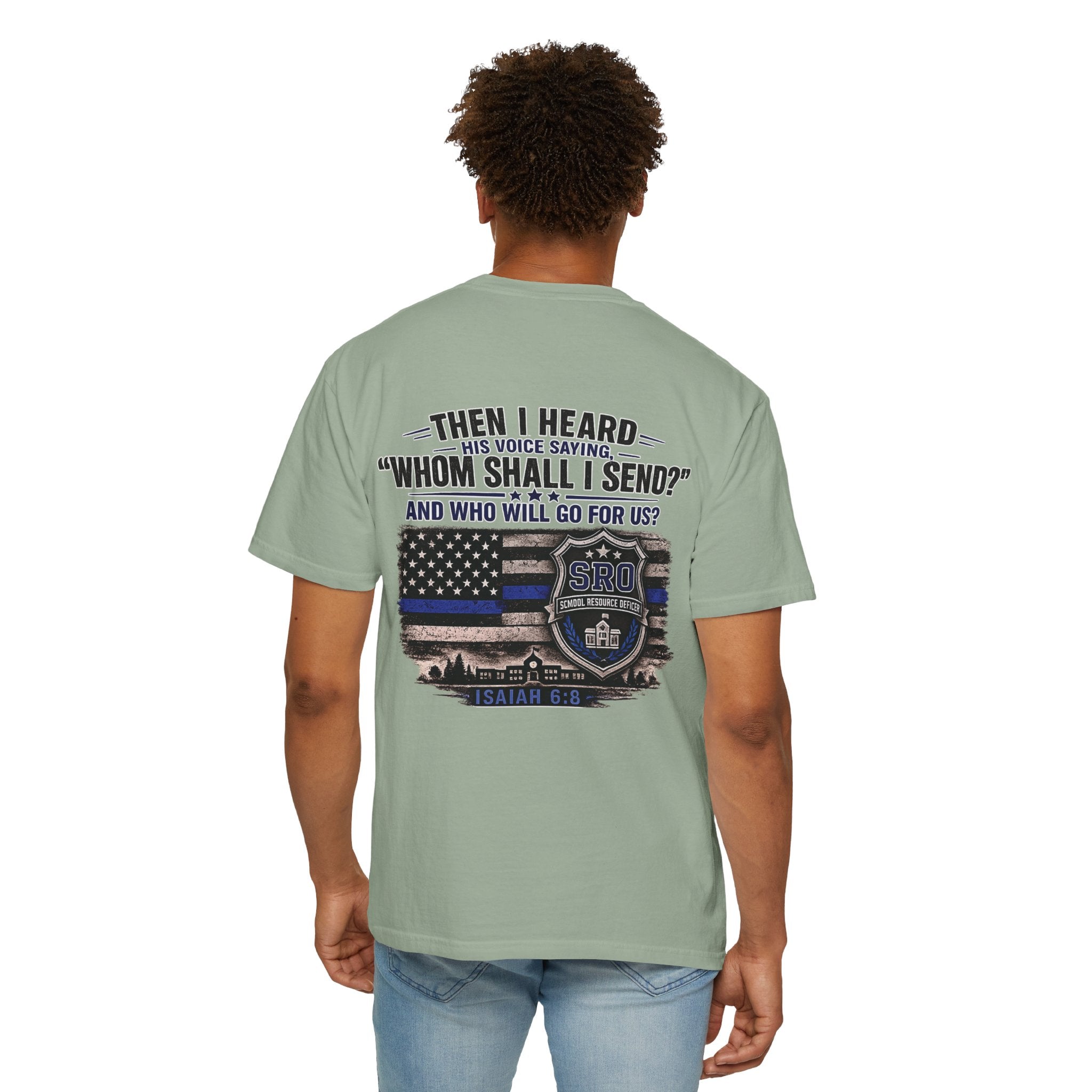 School Resource Officer Tribute T-Shirt — "SRO"