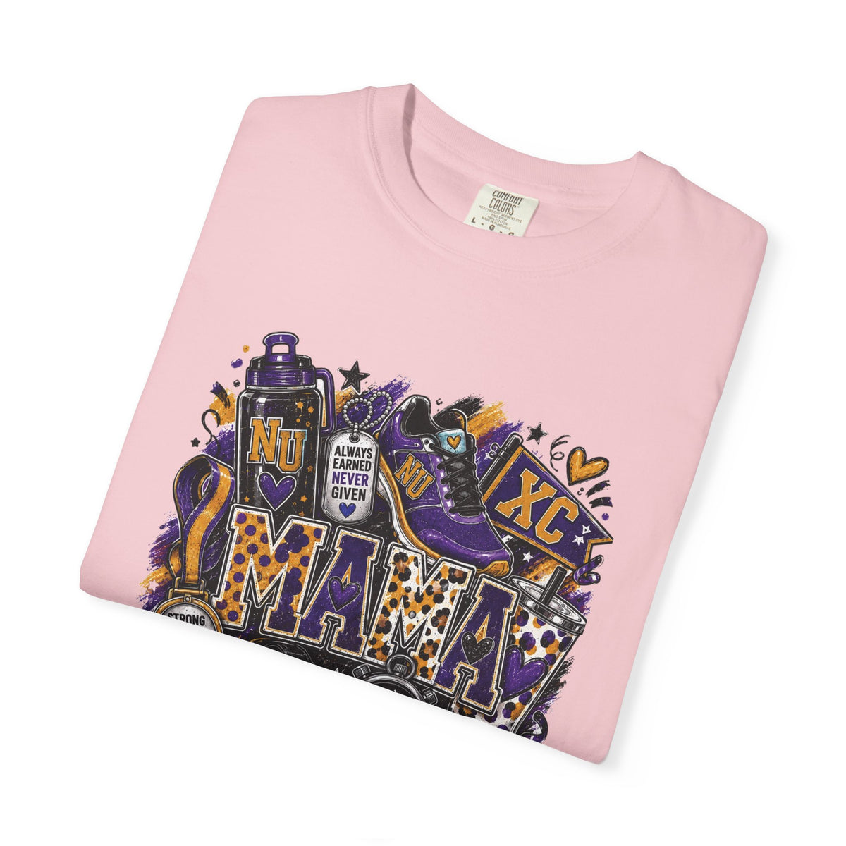 XC Mama Race Day TShirt 2026 Cross Country Mom Support Tee