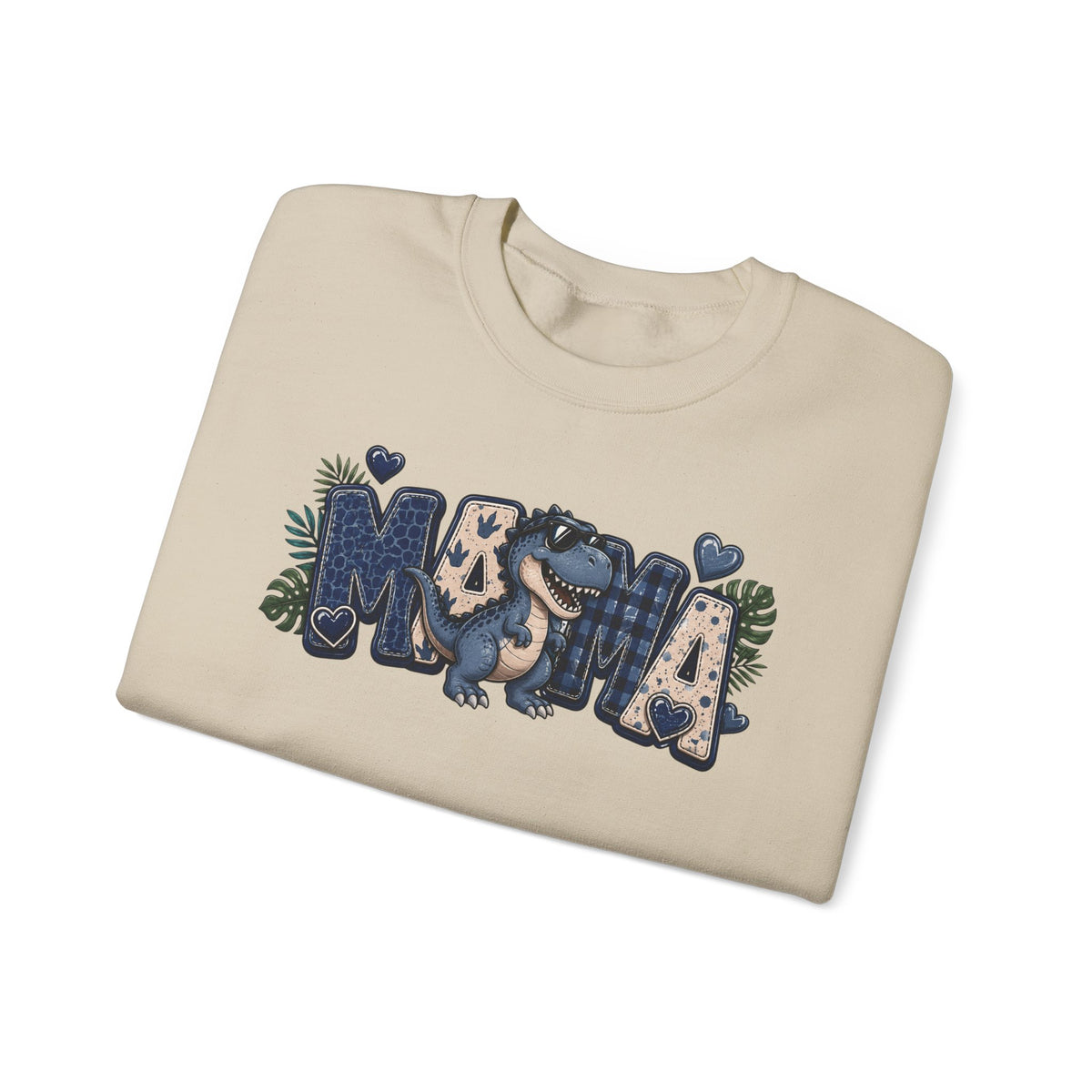 MAMA Crewneck Sweatshirt (personalized) BOY DINO - BECKETT
