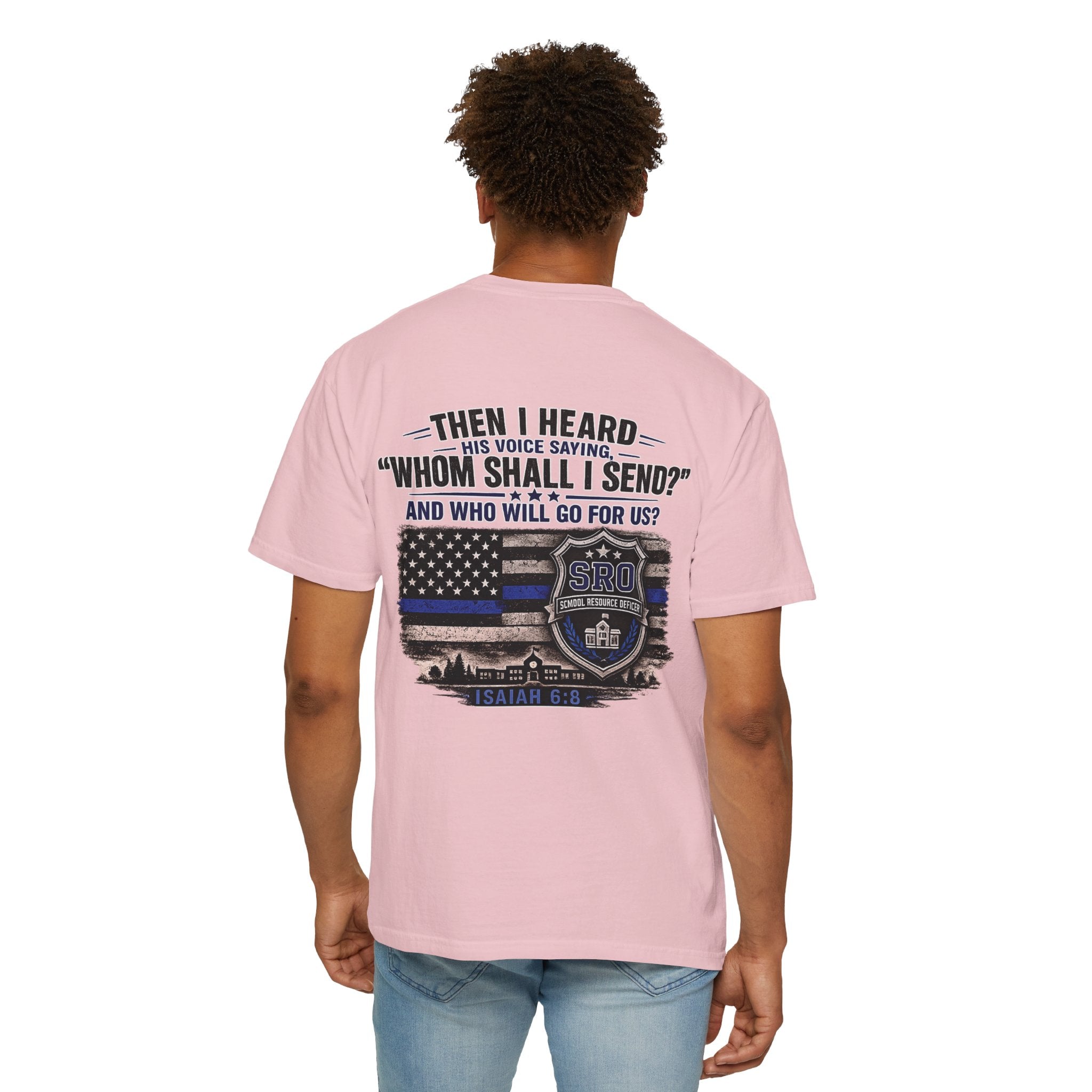 School Resource Officer Tribute T-Shirt — "SRO"