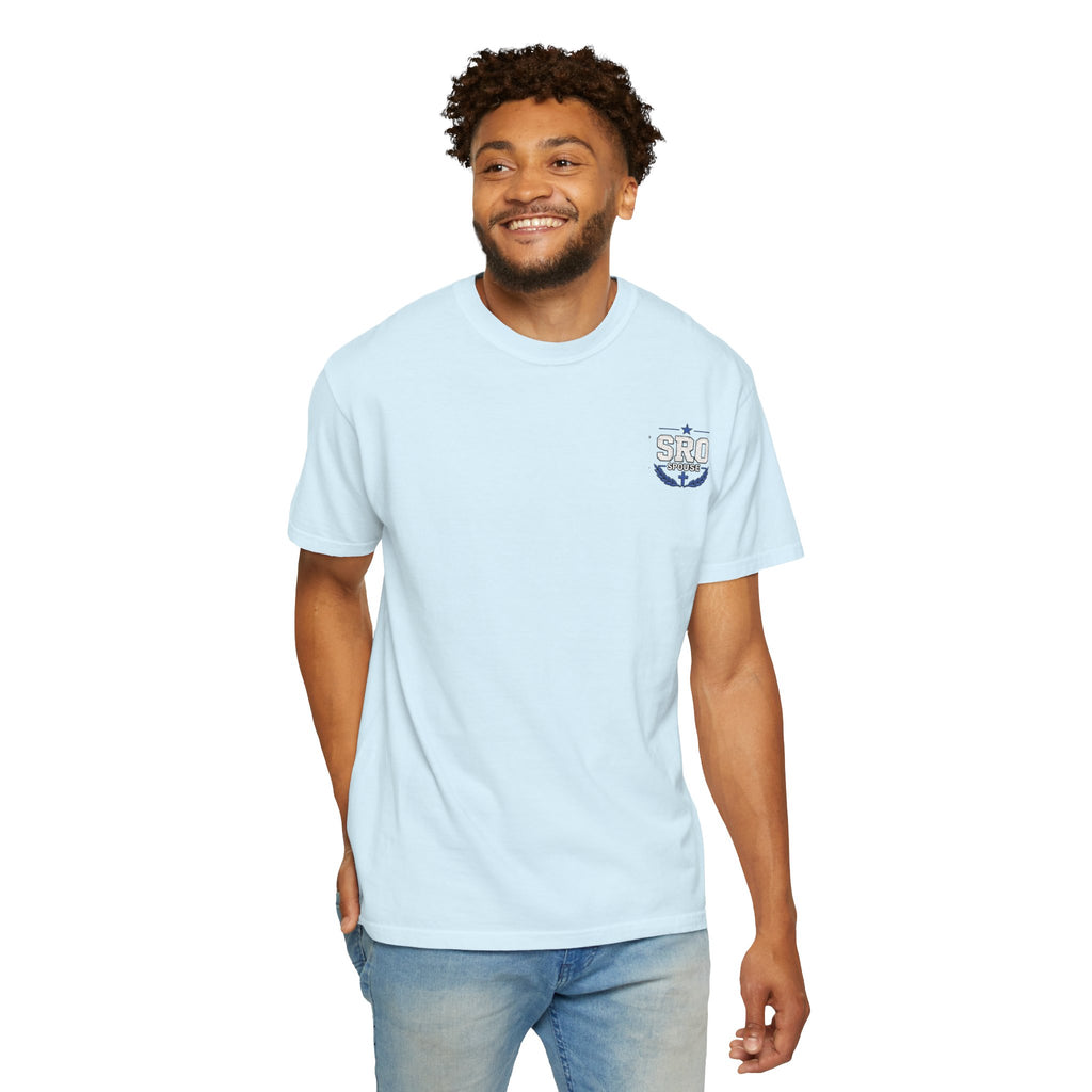 SPOUSE School Resource Officer Tribute T-Shirt — "Then I Heard His Voice Saying: Whom Shall I Send?"