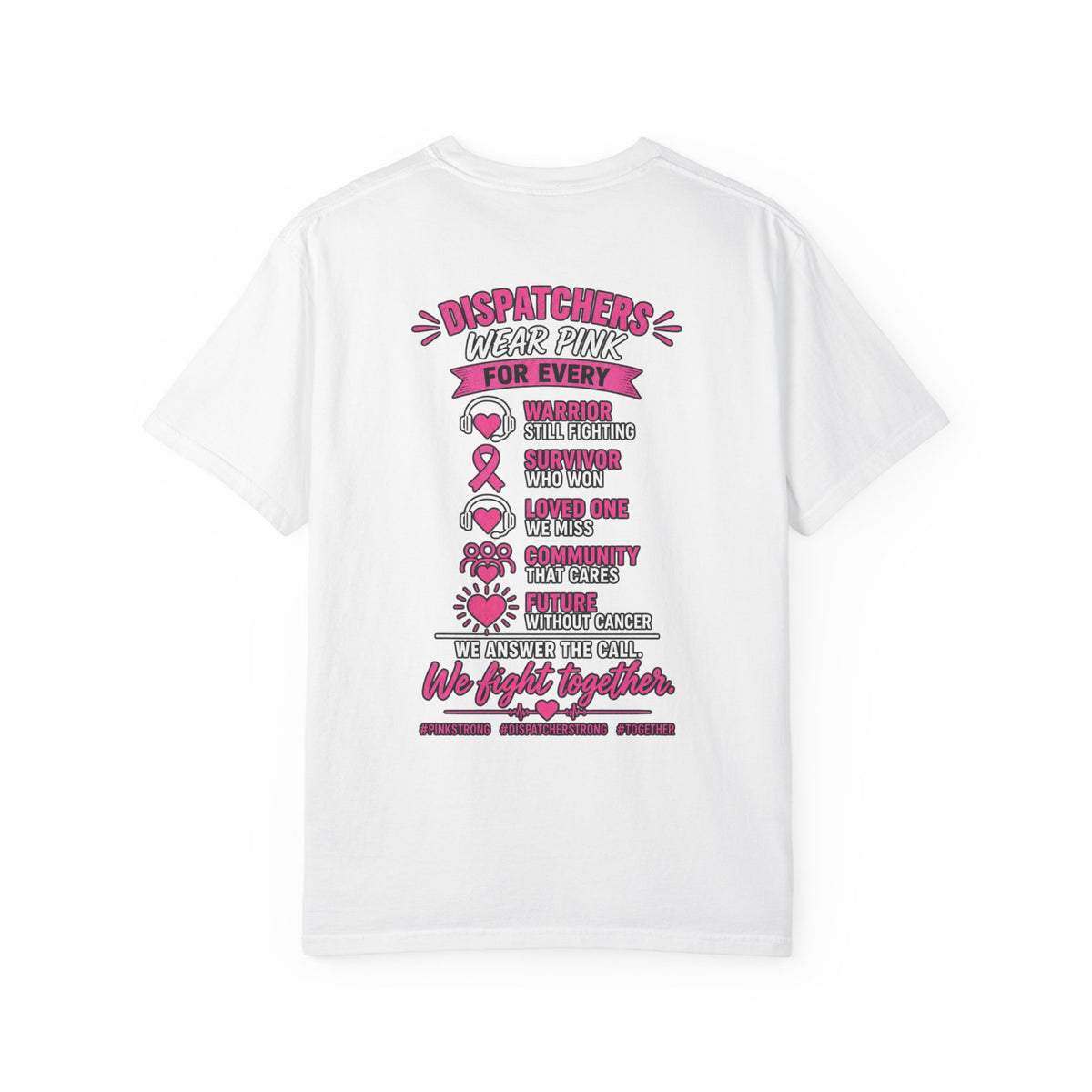 Breast Cancer Awareness Dispatchers T-Shirt