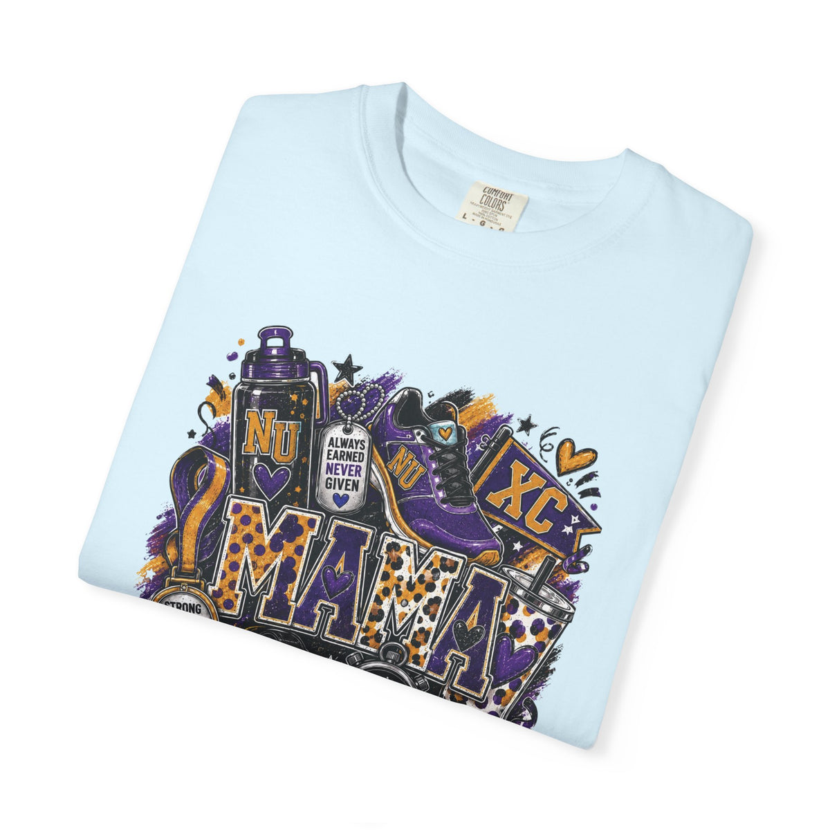 XC Mama Race Day TShirt 2026 Cross Country Mom Support Tee