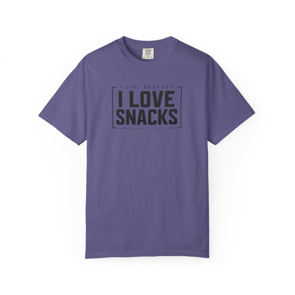 I Lift Because I Love Snacks TShirt