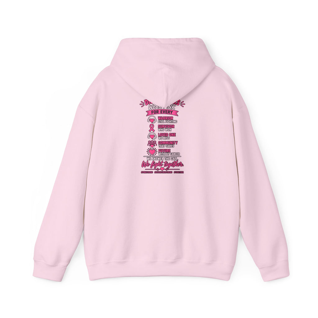 Breast Cancer Support 911 Dispatcher Hoodie
