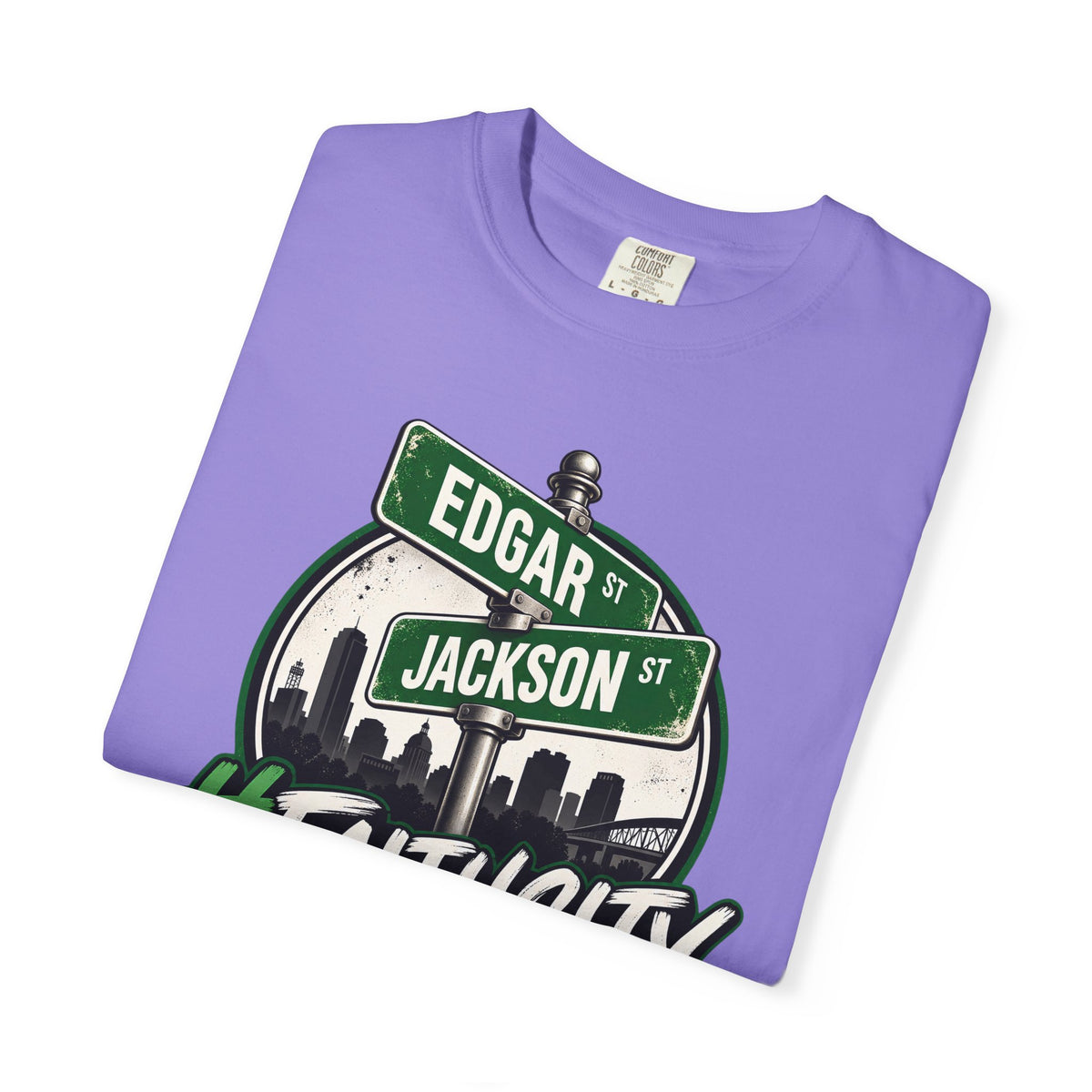 FaithCity Edgar Jackson Street Sign Skyline Tee