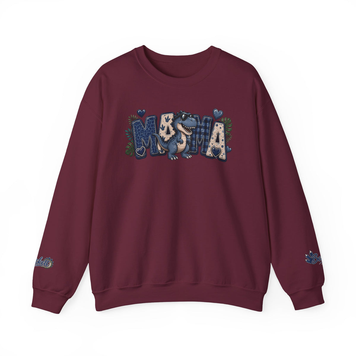 MAMA Crewneck Sweatshirt (personalized) BOY DINO - BECKETT