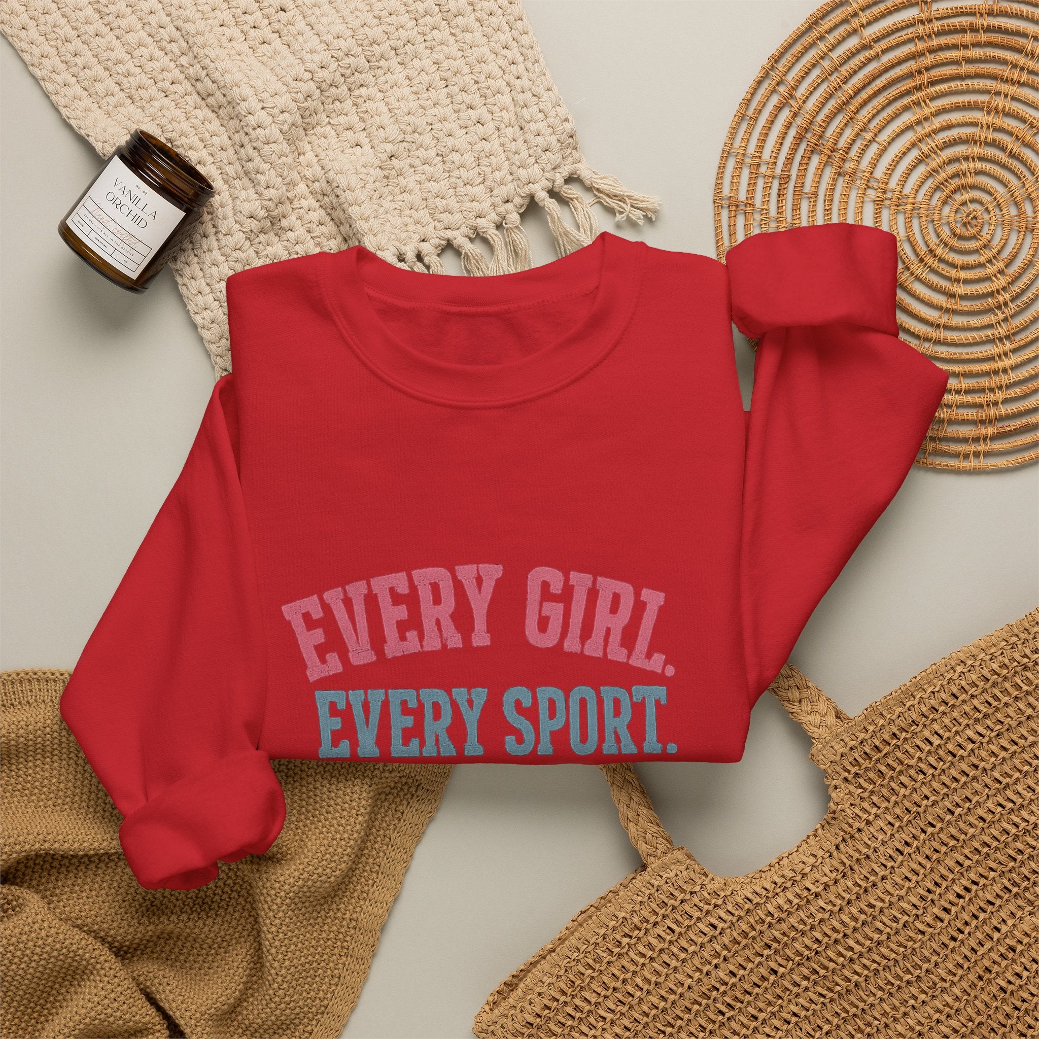 Stand Together™ Unisex Crewneck Sweatshirt | Every Girl. Every Sport. Every Opportunity.