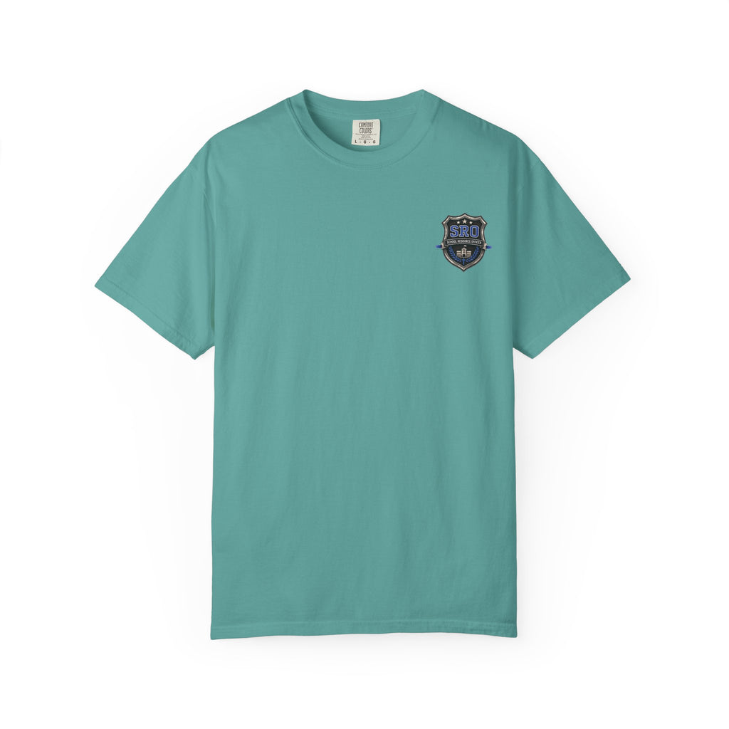 School Resource Officer Tribute T-Shirt — "Then I Heard His Voice Saying: Whom Shall I Send?"