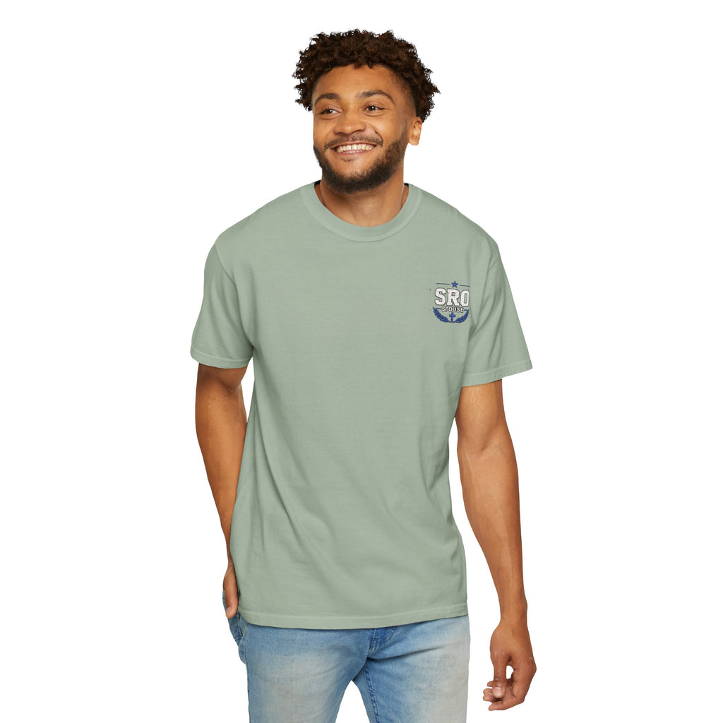 SPOUSE School Resource Officer Tribute T-Shirt — "Then I Heard His Voice Saying: Whom Shall I Send?"