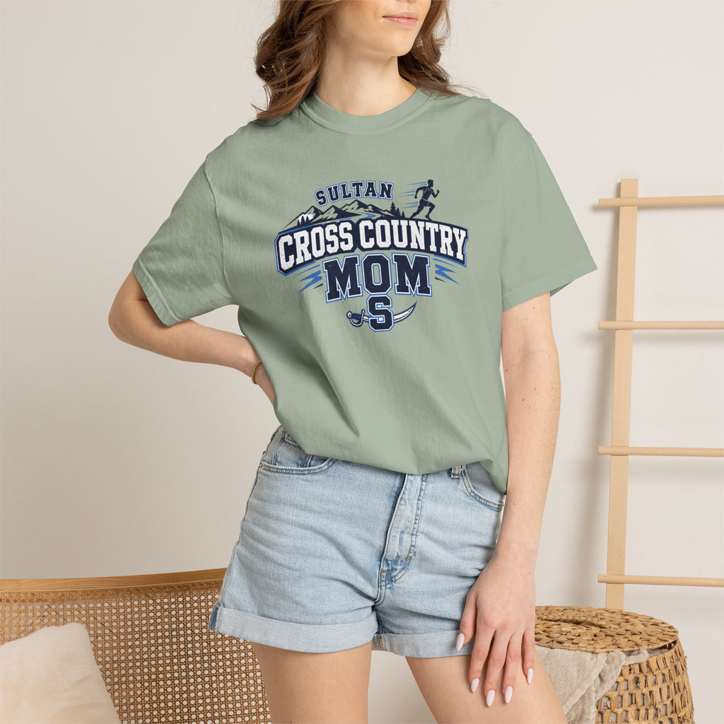 Cross Country Mom TShirt Sultan High School Running Team Tee