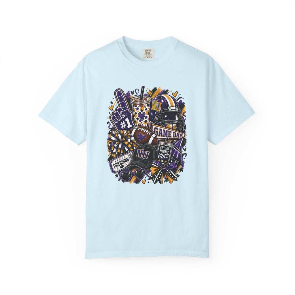 Game Day Football NU Tiger Fan Tee