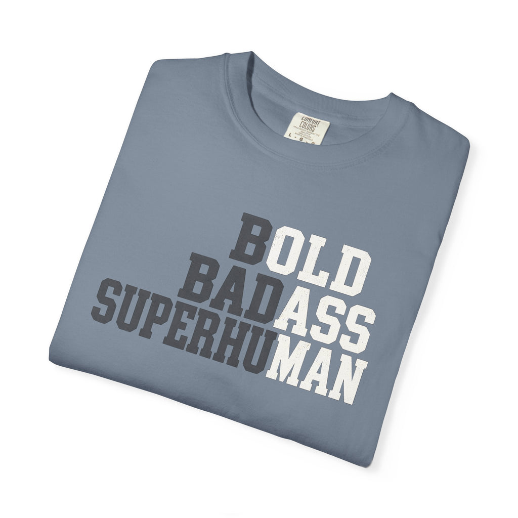 Old Badass Superhuman T-Shirt — Funny Retro Gift for Men, Dad & Birthday
