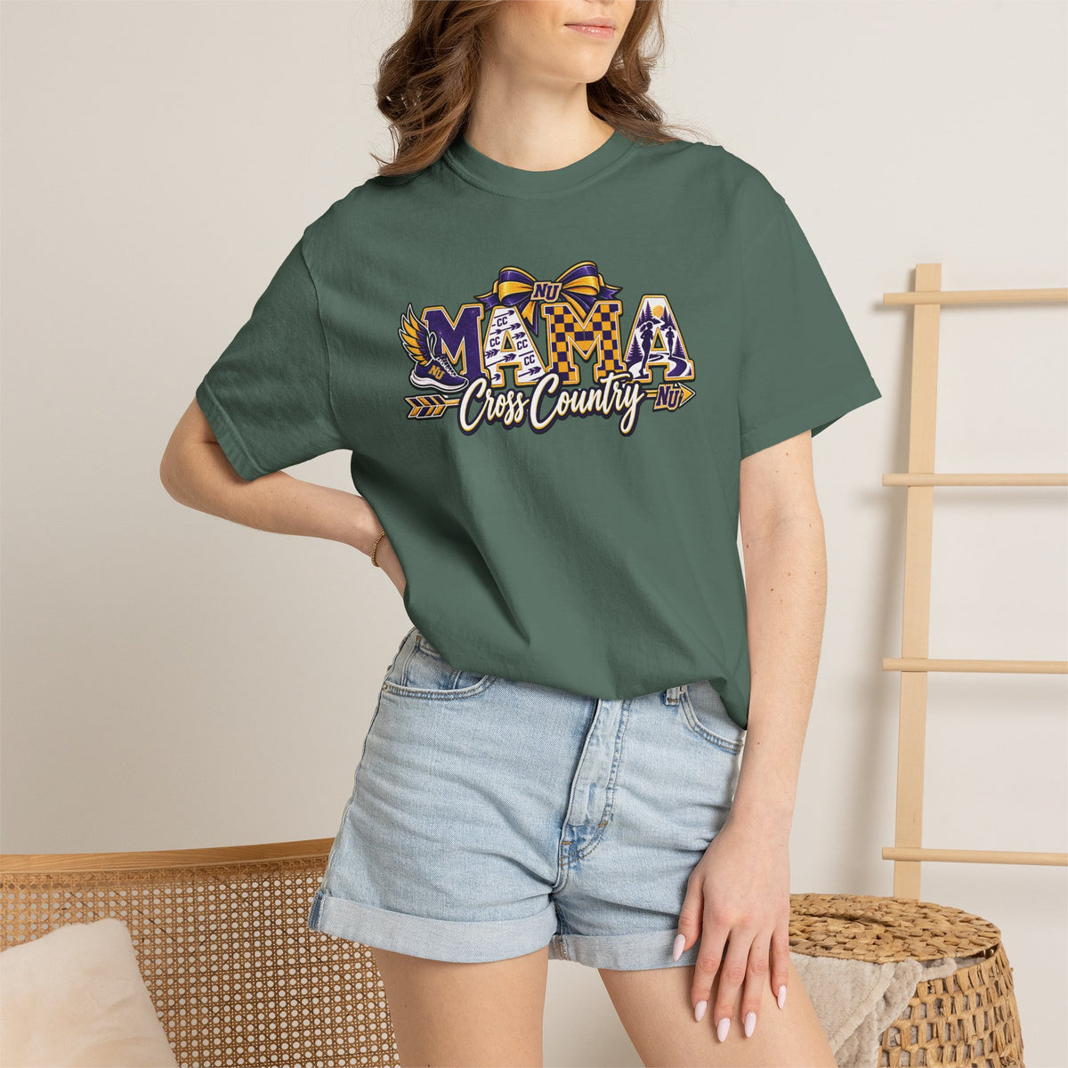 Mama Cross Country NU Tee