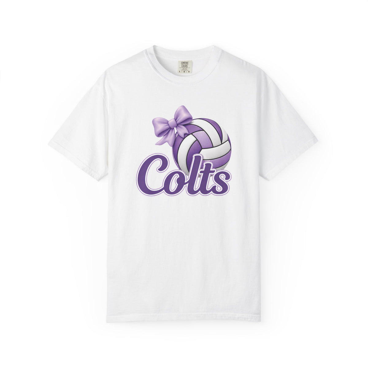 Colts Volleyball Purple Tee