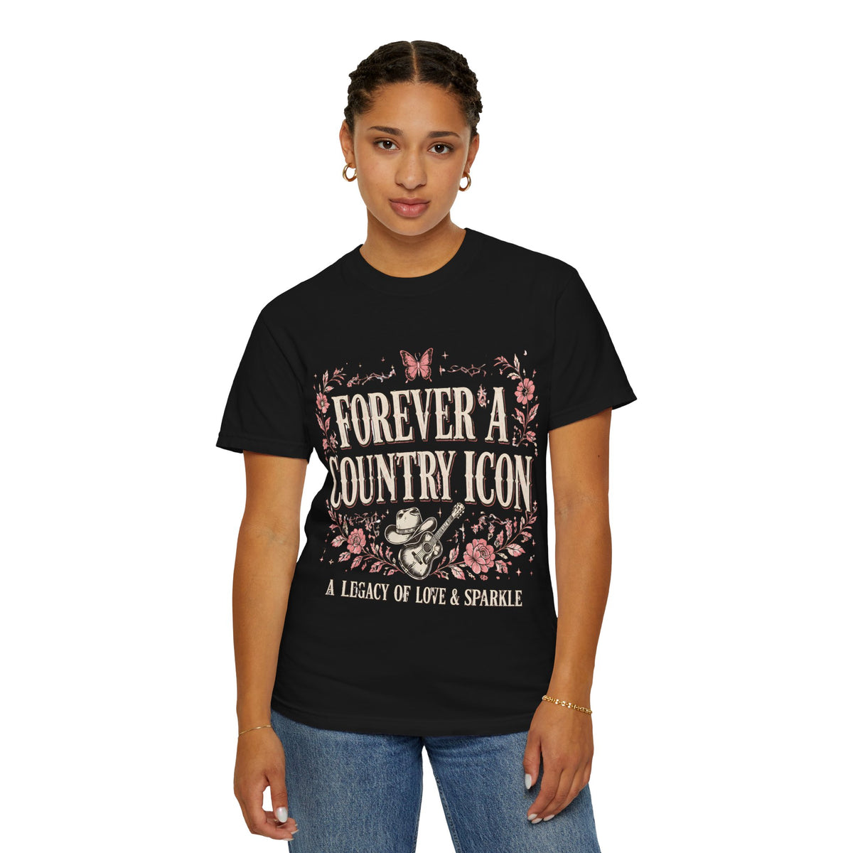 Forever a Country Icon TShirt Tribute Graphic Tee