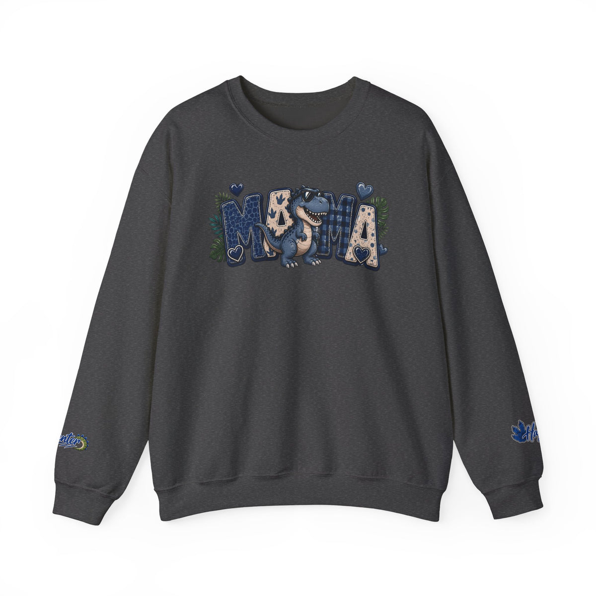 MAMA Crewneck Sweatshirt (personalized) Boy DINO HH