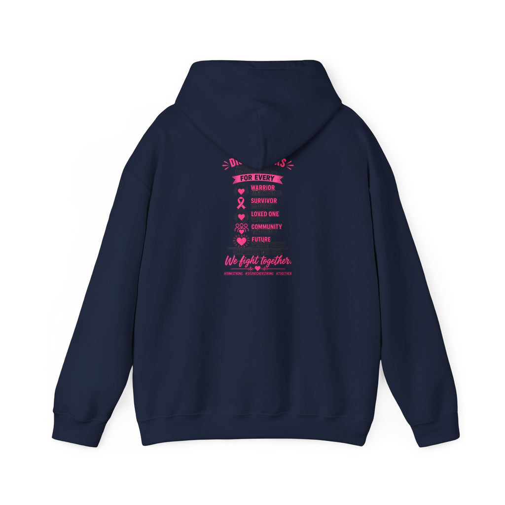 Breast Cancer Support 911 Dispatcher Hoodie