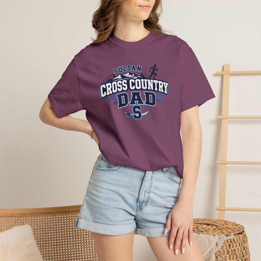 Cross Country Dad TShirt Sultan High School Running Team Tee