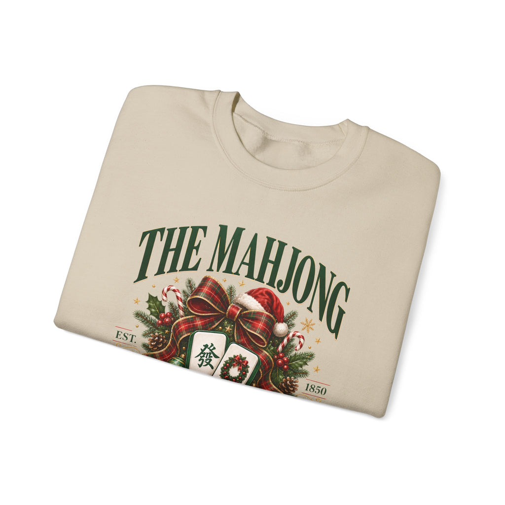 Mahjong Social Club Crewneck - CHRISTMAS