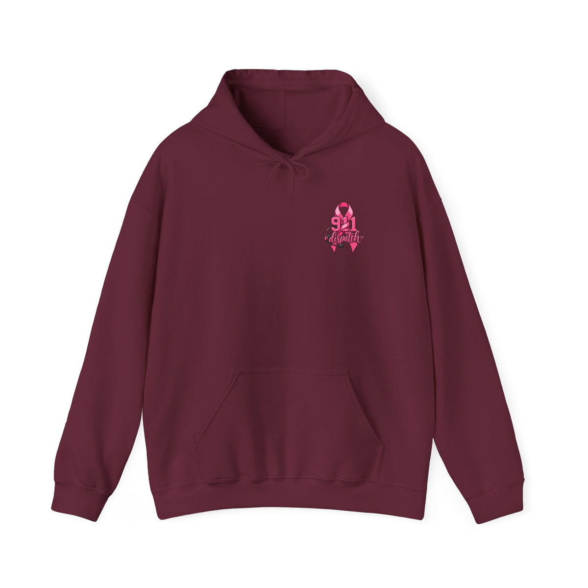 Breast Cancer Support 911 Dispatcher Hoodie