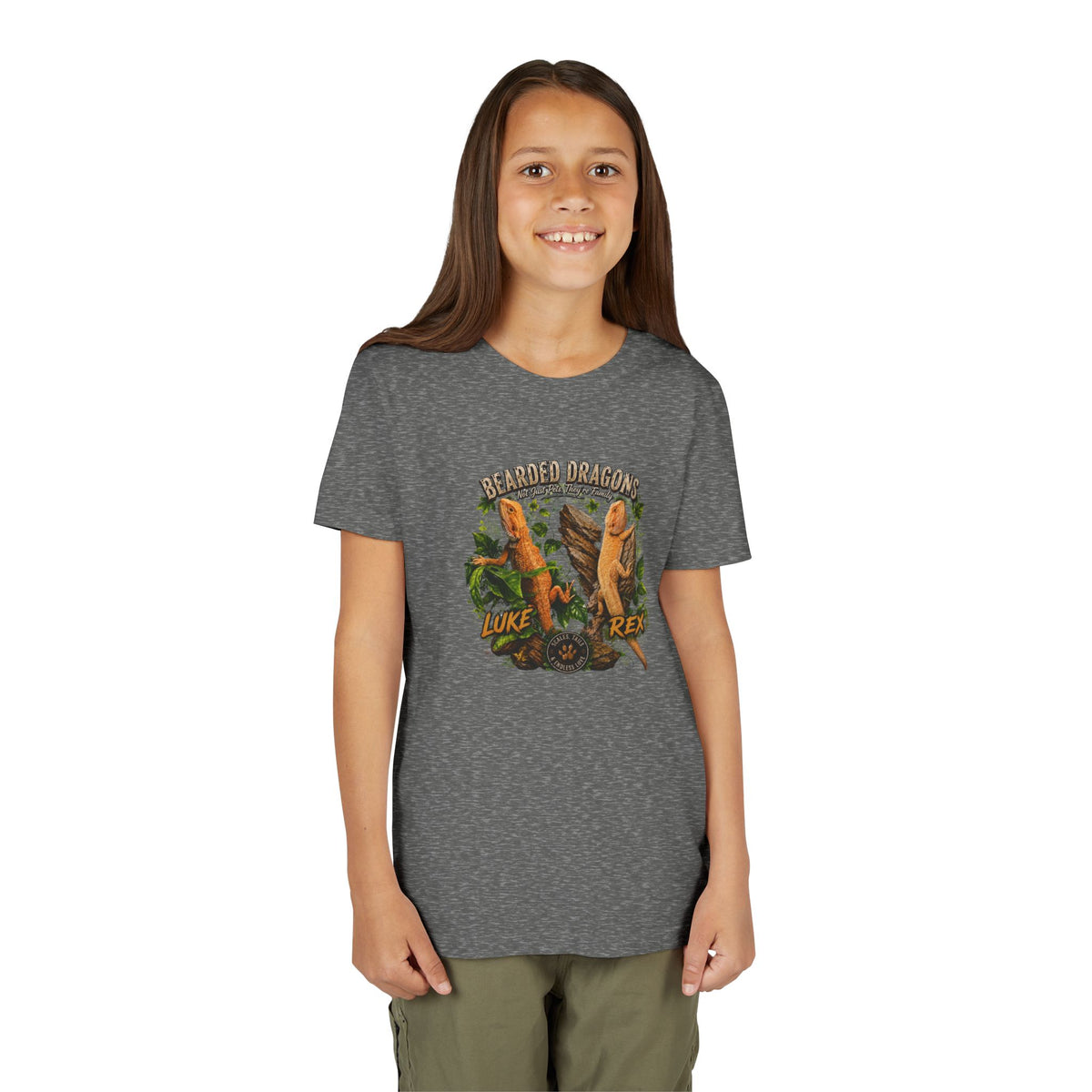 Youth Tee Island Bananas Luke Rex Dino Graphic