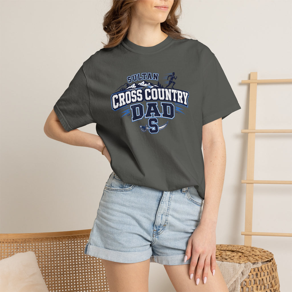 Cross Country Dad TShirt Sultan High School Running Team Tee