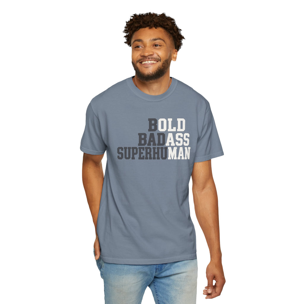 Old Badass Superhuman T-Shirt — Funny Retro Gift for Men, Dad & Birthday