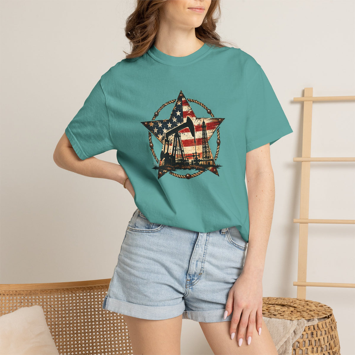 Star American Oilfield Tee