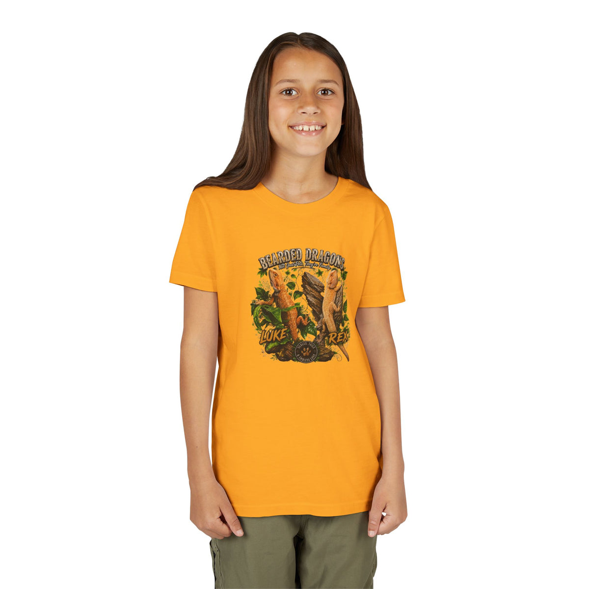 Youth Tee Island Bananas Luke Rex Dino Graphic