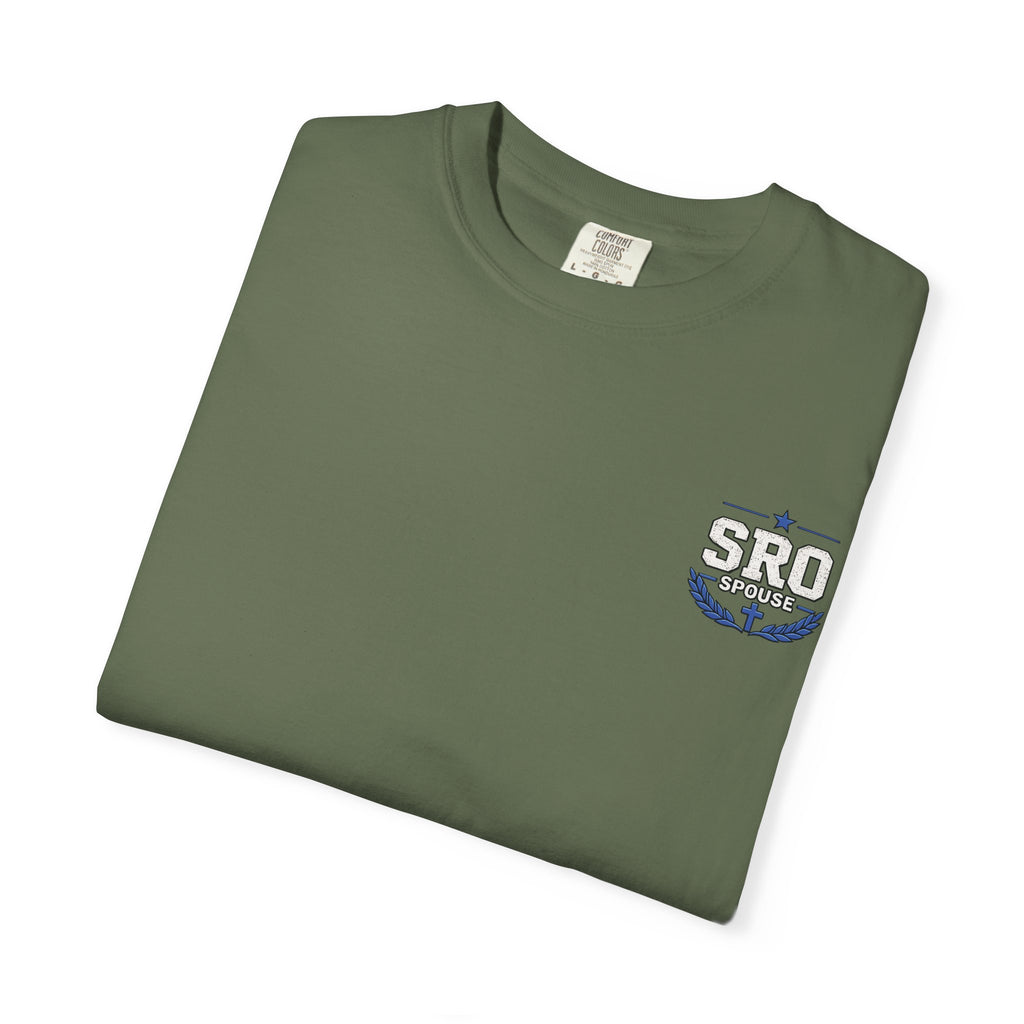 SPOUSE School Resource Officer Tribute T-Shirt — "Mentor etc"