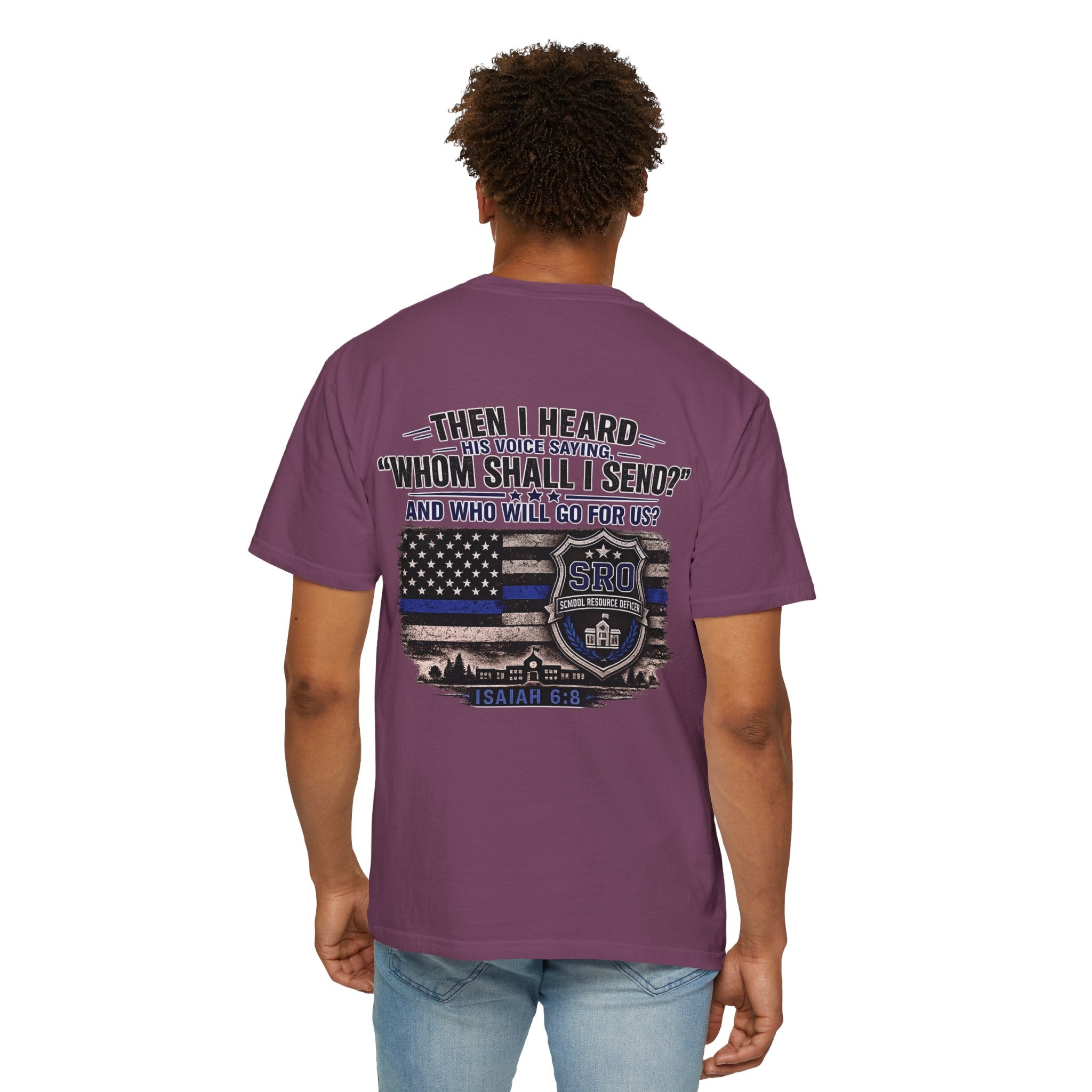 School Resource Officer Tribute T-Shirt — "SRO"