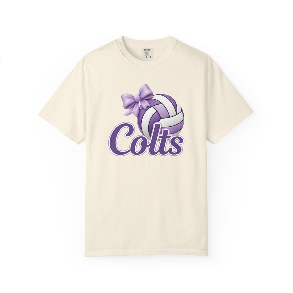 Colts Volleyball Purple Tee