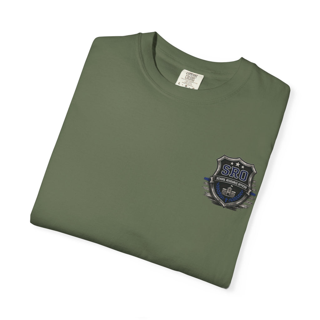 School Resource Officer Tribute T-Shirt — "SRO"