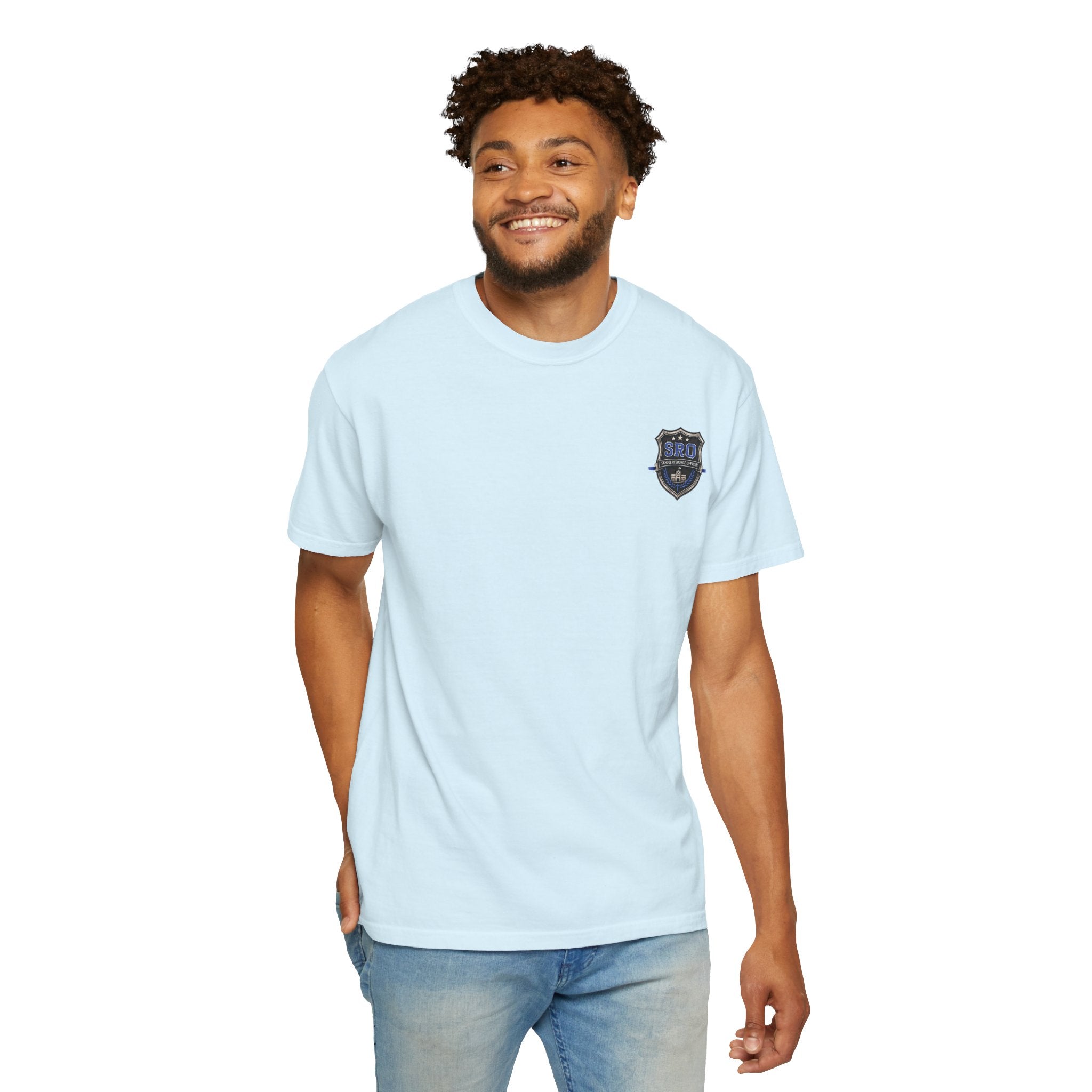 School Resource Officer Tribute T-Shirt — "Then I Heard His Voice Saying: Whom Shall I Send?"